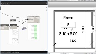 Revit Tips - Room Size Indicator #1 by Dynamo