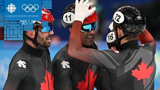 Canada advances to 5,000m relay speed skating final | Beijing 2022 Olympics