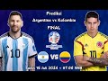 Prediksi Argentina vs Kolombia Final Copa Amarica 2024 ~ Head To Head Dan Prediksi Skor