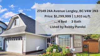 27149 24A Avenue Langley, BC V4W 3N3