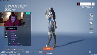 Symmetra's New HAIRSTYLE looks AMAZING w NEW Updated Classic Skin - Overwatch 2!!!