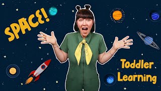 Learning The Solar System | Science Videos For Toddlers | Planets + Counting \u0026 More