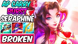 NEW DUMPLING DARLINGS SERAPHINE APC FULL BURST BOT LANE | New Build \u0026 Runes S15 | League of Legends