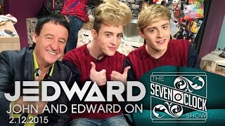 Jedward on The Seven O'Clock Show 2.12.2015