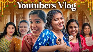 😍HOUSE WARMING Ceremony🔥 - Function Mode Started🥳 || Youtubers Meet❤️ @saravijay || Ammu Times