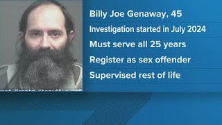 Blount County man sentenced to 25 years in prison for child rape