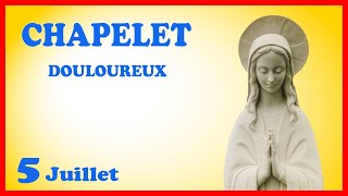 CHAPELET 🙏 Vendredi 5 Juillet - Mystères Douloureux