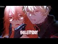 nightcore bulletproof lyrics