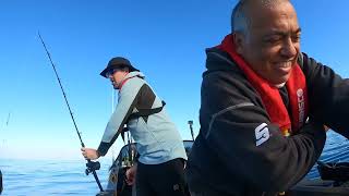 Two Brits on a boat. Wellington.