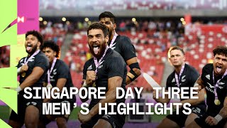New Zealand are back-to-back champions! | HSBC SVNS Singapore Day Three Men's Hi