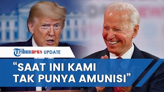 SINDIRAN KERAS Donald Trump ke Joe Biden, Sebut AS Kehabisan Amunisi Gara-gara Bantu Ukraina