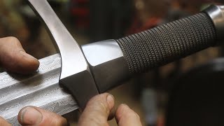 Forging a double fuller knightly sword, the complete movie.