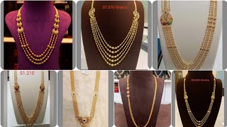 Gold step haram designs |gold step chain collection |with weight and price |