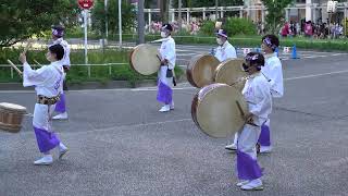 波奴連😇むさし南連🕺小金井市役所連👘武蔵小金井南口駅前広場④【第44回小金井阿波おどり大会2022⭐Koganei Awaodori Dance Festival 2022】2022年10月1日(土)