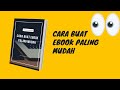 Cara Buat Ebook Paling Mudah - Amirul Haffizi