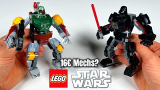 Lohnen sich die LEGO Star Wars Mechs? | Darth Vader, Boba Fett, Stormtrooper 2023 Review!