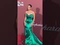 Léna Situations Magnifique in a Green Gown on the Red Carpet of the amFar Gala 2024 in Cannes
