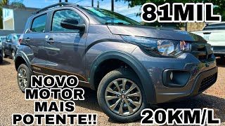 NOVÍSSIMO FIAT MOBI TREKKING 2025 EM DETALHES | ESTÁ MAIS FORTE RÁPIDO E ECONÔMICO!!