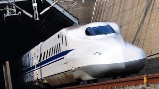 【通過音ありver.】 東海道新幹線 N700 / 700系 が好きになるかも知れないPV風動画 / SHINKANSEN series N700