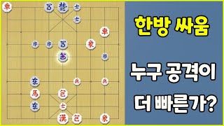 누구의 공격이 더 빠른가?    (슈이비닝 장기)