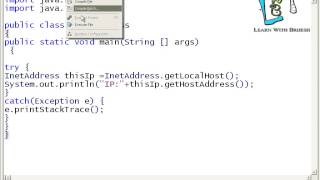 26 Java program for know IP Address of a system