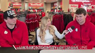 Having Some Laughs + Talking Ball with Ohio State Offensive Linemen Carson Hinzmen \u0026 Luke Montgomery