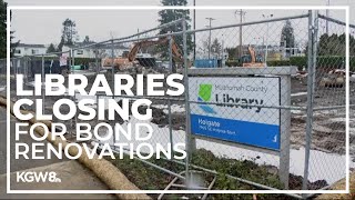 Several more Mult. Co. Libraries set to close for renovations