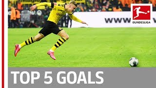 Top 5 Goals on Matchday 19 - Haaland, Goretzka & More