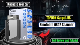 TOPDON Carpal-US Bluetooth OBD2 Scanner | Diagnose Your Car The Smart Car Tool |