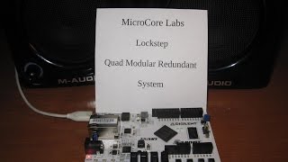 Lockstep Quad Modular Redundant System using MCL51 in Artix-7