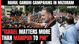Rahul Gandhi Kickstarts Mizoram Campaign: "BJP Against Tribals, Dalits"
