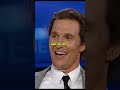 when matthew mcconaughey was told to scare a secretary