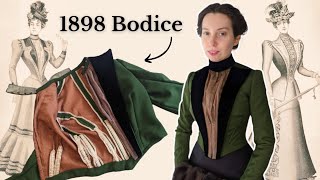 How to Sew an 1890s Bodice ✨ Featuring Historically Accurate Techniques