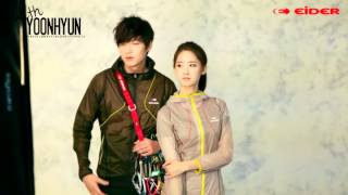 【中字】YoonA\u0026 Lee MinHo @ The Making Of 2012 SS Eider Catalog