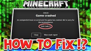 Exit Code 0 Minecraft (6 Ways To Fix It!)