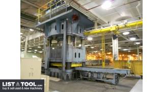 3500 Ton Lake Erie 4-Post Down Acting Hydraulic Press, Used (M9233) Hydraulic Press