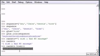 Python Programming Tutorial 18 Cool String Methods
