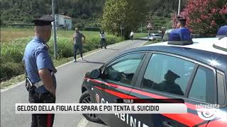 TG PADOVA (31/07/2019) - GELOSO DELLA FIGLIA LE SPARA E POI TENTA IL SUICIDIO