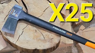 Fiskars X25 Is An EXTREMELY Useful Tool [First Test]