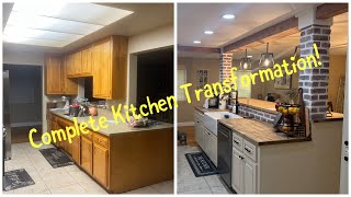 DIY Kitchen Remodel | Pt. 7 FINALLY DONE!!!