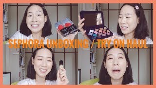 Sephora開箱全臉試妝（FentyBeauty/CharlotteTilbury/Morphe...）