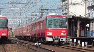 名鉄3507F改+3528F 804ﾚ快急東岡崎 二ツ杁駅通過