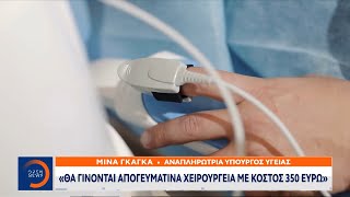 Μίνα Γκάγκα: «Χειρουργεία με 350 ευρώ για να μειωθούν οι λίστες αναμονής - Ενδημικός ο ιός»