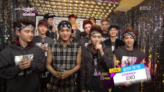 130531 EXO   Interview @ KBS Music Bank