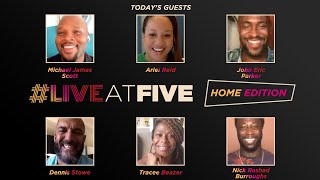 Broadway.com #LiveatFive Hosted by Michael James Scott with Five Experienced Ensemble Members