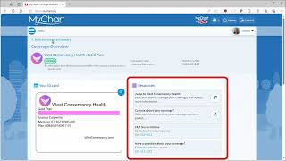 Add your Insurance Information to your MyChart Account (For Desktop)
