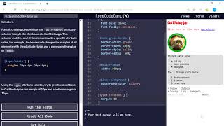 Basic CSS (23/44) | Use Attribute Selectors to Style Elements | freeCodeCamp