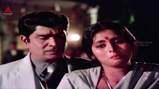 Climax Scene || Yuvaraju Movie || ANR,Jayasudha,Sujatha