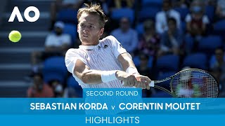Sebastian Korda v Corentin Moutet Highlights (2R) | Australian Open 2022