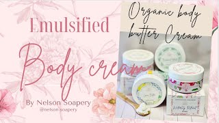 How to make emulsified body cream - a full tutorial